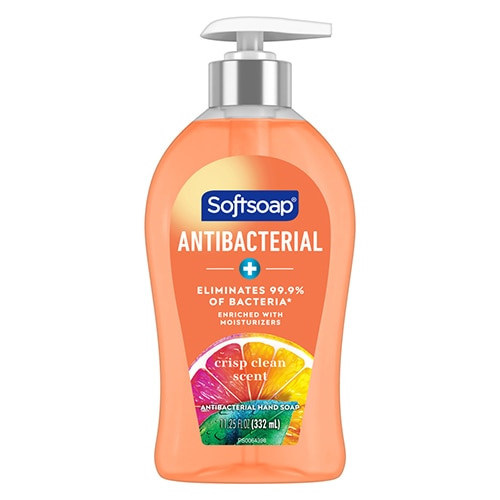 Clean Smooth Antibacterial Crisp Clean Scent Liquid Hand Soap | Softsoap®