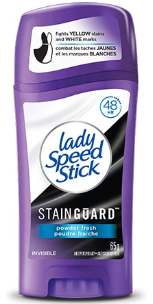 Lady Speed Stick stainguard powder fresh