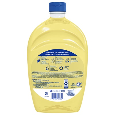 Limited Edition Meyer Lemon Scent Liquid Hand Soap refill back