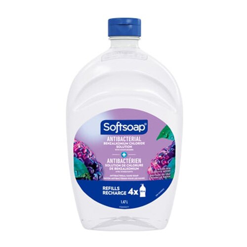 Savon liquide pour les mains Softsoap Antibactérien Parfum de thé blanc et baies