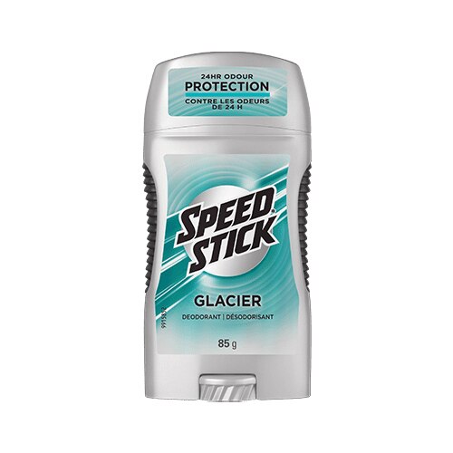 Bâton déodorant Speed Stick Glacier, 85 g, protection contre les odeurs 24 h.